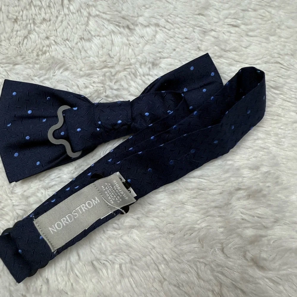 Nordstrom Kids Navy Blue Bow Tie